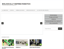 Tablet Screenshot of biorobots.cwru.edu
