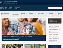 Tablet Screenshot of onetoone.cwru.edu